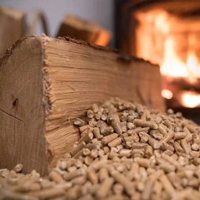 wood or pelets